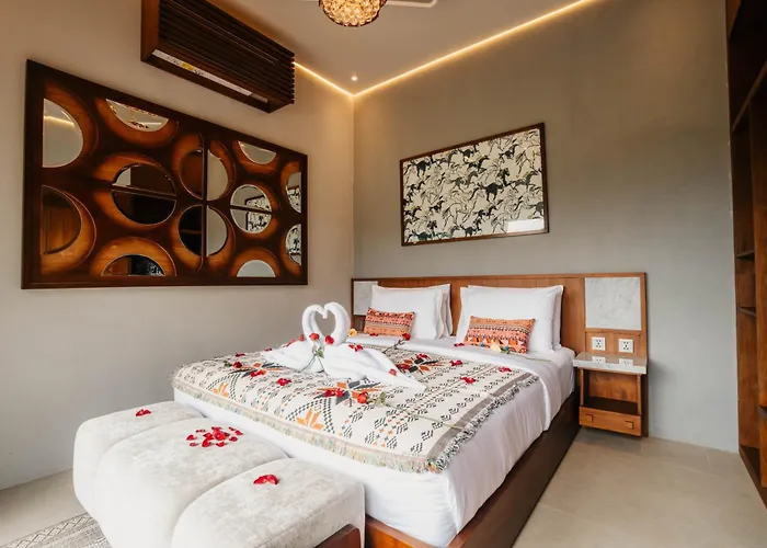 Joyluck Royal Private Ubud Rice Field View بادونج
