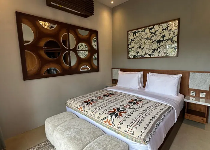Joyluck Royal Private Ubud Rice Field View فيلة بادونج