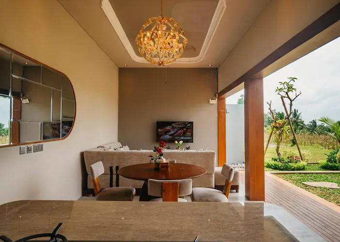 فيلة Joyluck Royal Private Ubud Rice Field View *