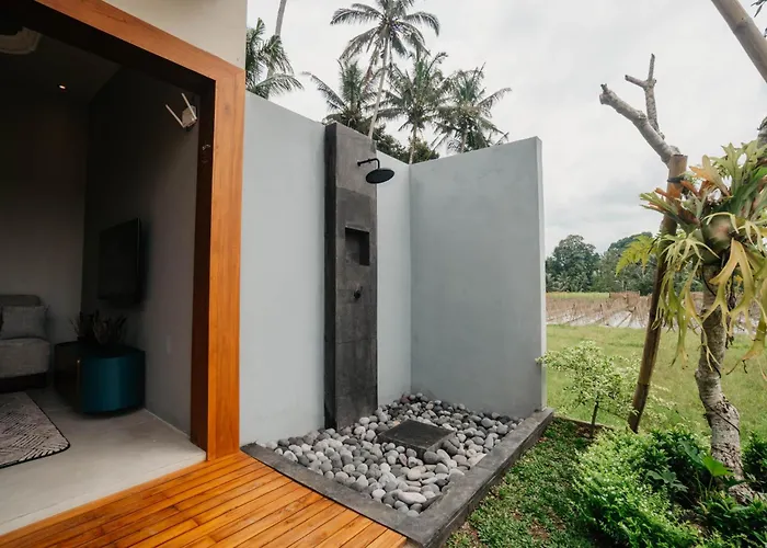Joyluck Royal Private Ubud Rice Field View 巴东